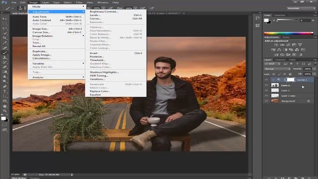 Photoshop Color Matching Background In Photoshop | Photoshop Tutorial смотреть онлайн