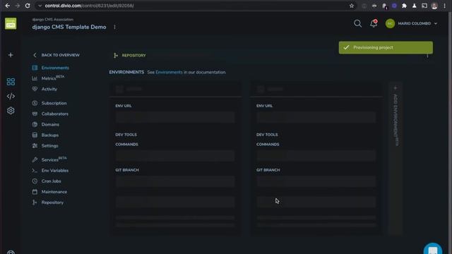deploy djangocms template to divio смотреть онлайн