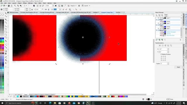 Halftone Effect Tutorial in CorelDraw | CorelDraw Tutorial | How to Create Halftone Effect CorelDra смотреть онлайн
