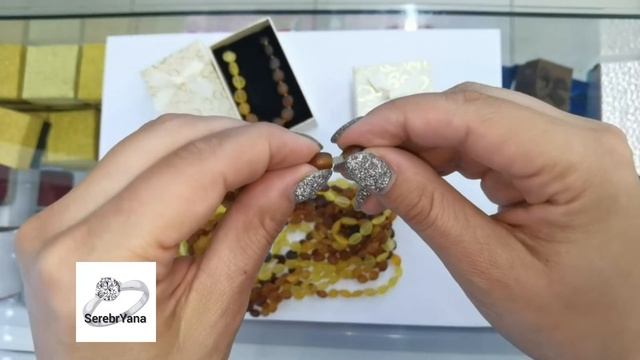 Янтарь обзор, градиент, амбре, день и ночь. Бусы разной длины смотреть онлайн