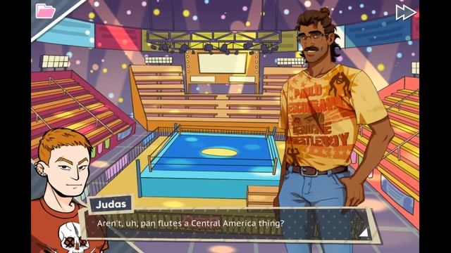 Dream Daddy: A Dad Dating Simulator {RUS/Рус} [27] → Свидание с Хьюго 3 +финал смотреть онлайн