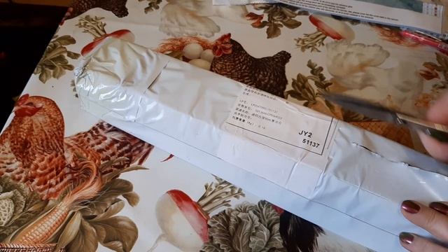 Алмазная вышивка.Распаковка двух картин с AliExpress. смотреть онлайн