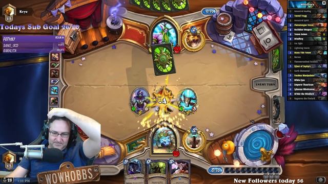 Whiteeyes Walls and Windfury ~ Mean Streets of Gadgetzan ~ Hearthstone смотреть онлайн