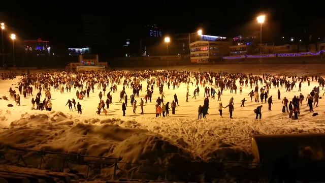 Стадион "Труд" (07.01.2014) смотреть онлайн