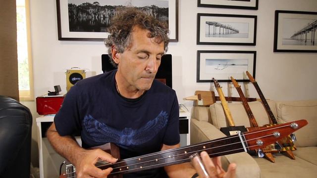 Going Down to the River by Mississippi Fred McDowell 3 string cbg lesson смотреть онлайн