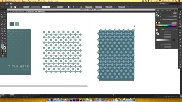 How to Create a Pattern Fade in Illustrator + Photoshop смотреть онлайн