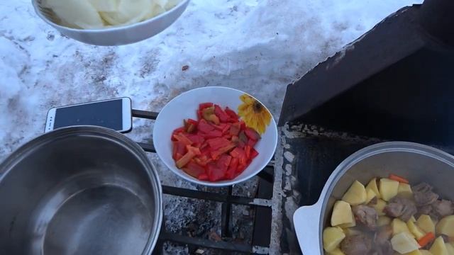 КАРТОШКА С МЯСОМ , В КАЗАНЕ НА ДРОВАХ , ЛЕГКО И ПРОСТО / ДЛЯ НАЧИНАЮЩИХ ЛЮБИТЕЛЕЙ ГОТОВИТЬ смотреть онлайн
