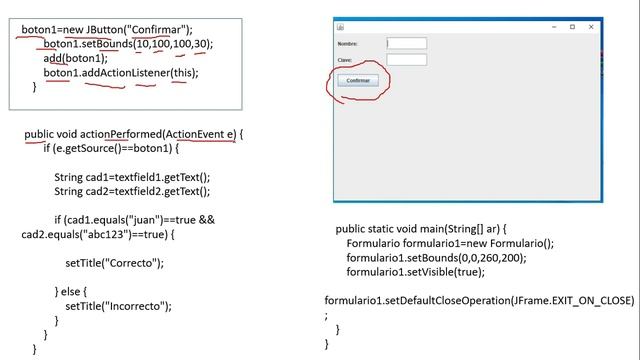 CLASE 10: Swing JTextField java смотреть онлайн