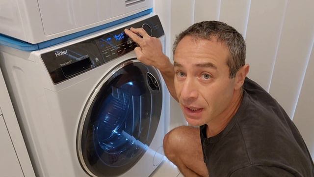How to delay start Haier washing machine? смотреть онлайн