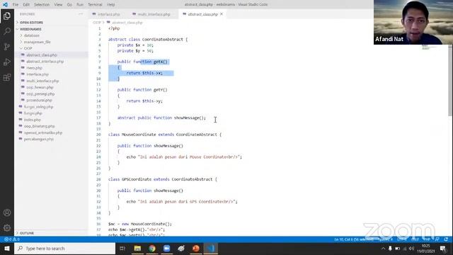 #13 - Pemrograman Web - Interface dan Abstract Class PHP смотреть онлайн