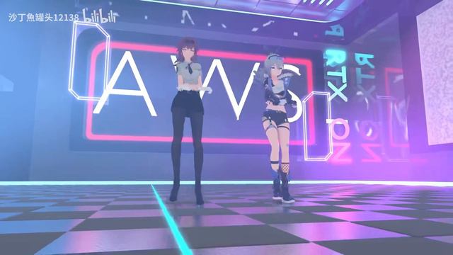 【Honkai Star Rail MMD ] Silver Wolf X Kafka R18 #honkaistarrail  #hutao #ayaka #jingliu  #navia