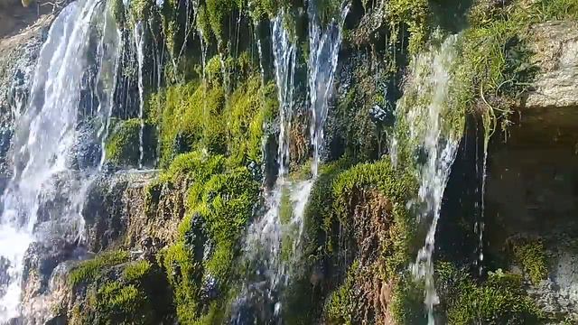 Изборск. Словенские ключи. Водопад. Шум воды. Звуки природы. Хорошее настроение. 2017г. смотреть онлайн