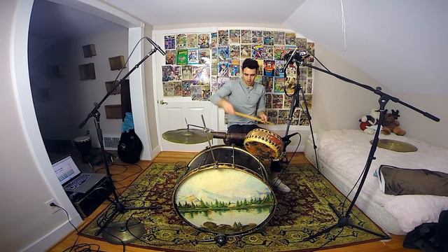 My 1924 Vintage Ludwig Drum Set! | Drum Beats Online смотреть онлайн