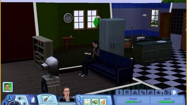 The Sims 3 Gameplay - Intel Pentium 4 HT 3.0Ghz Default settings Gigabyte ATI Radeon HD 4350 смотреть онлайн