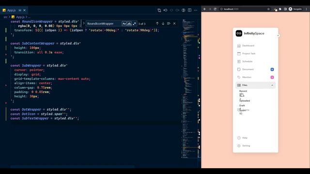 DropDown in Side Navigation Bar using ReactJs | Dashboard Sidebar | Hindi смотреть онлайн