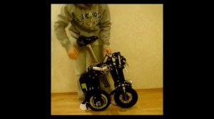 Китайский складной электровелосипед  Обзор