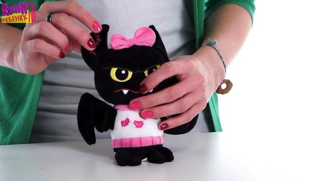 Плюшевые питомцы Monster High в сумочках (Граф Великолепный, Полумесяц, Безымнянный) Школа Монстров смотреть онлайн