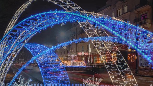 Зима. "Музыка и город" Чернигов. Piazzolla - Oblivion смотреть онлайн