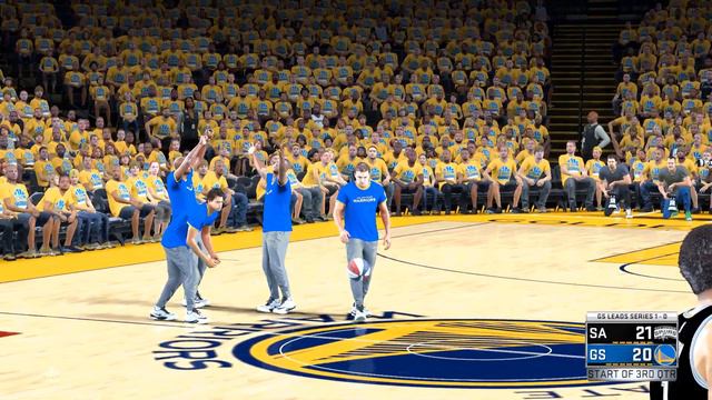 [Sim NBA 2K17 PC] Spurs vs. Warriors Playoffs Game 2 🏀 смотреть онлайн