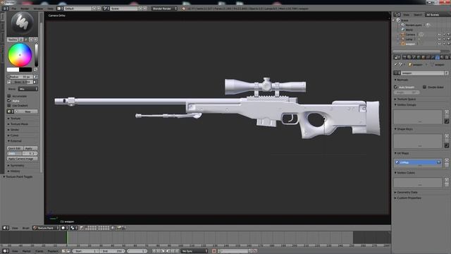 Design CS:GO Skins Using Templates in Blender3d (Free software) смотреть онлайн