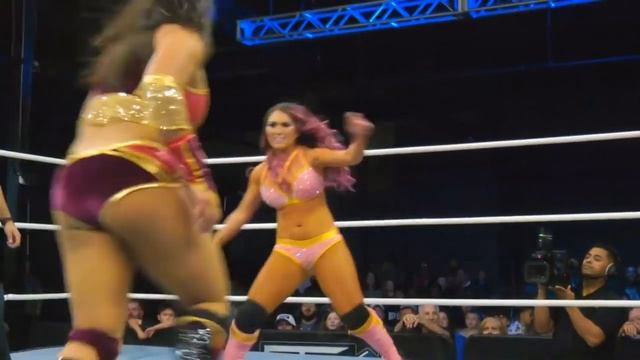 Hyan vs Alex Gracia vs Rok-C (aka Roxanne Perez) [Reality of Wrestling] Christmas Chaos XIV смотреть онлайн