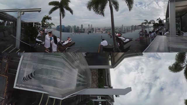 Infinity Pool - Marina Bay Sands Singapore 360 смотреть онлайн