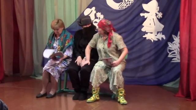 д. Березовка. Сценка - Дед Федот (8 марта 2018 г.) смотреть онлайн
