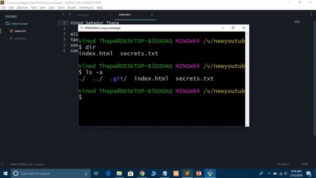 Git Tutorial in Hindi #9: GitIgnore in Git in Hindi | GitIgnore Files GitBash смотреть онлайн