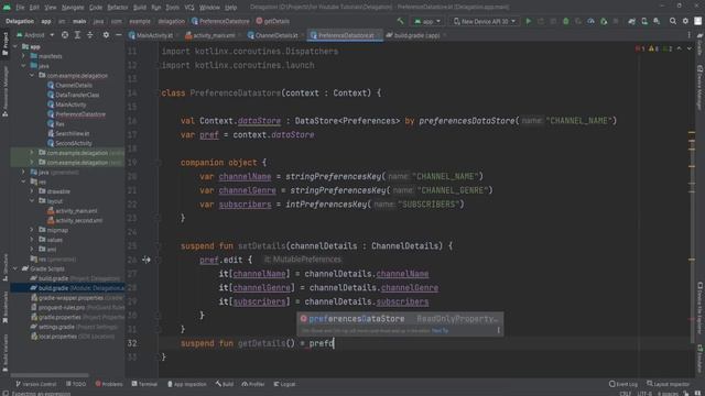 Preference Datastore Jetpack Compose Complete Tutorial смотреть онлайн