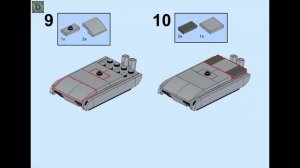 Мини танк E 100 из Лего