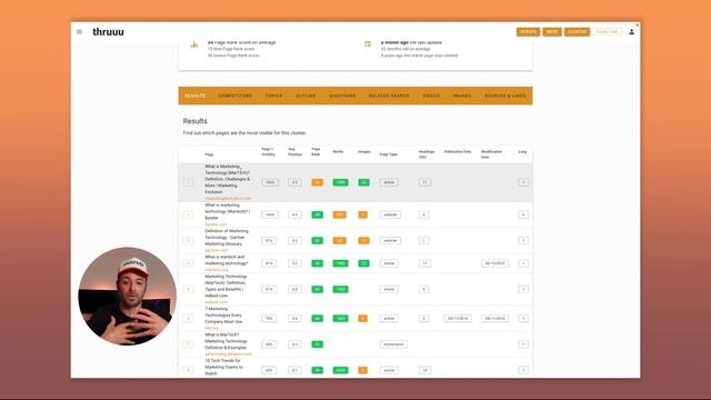 Steps to Group Keywords and Create SEO Topic Clusters with thruuu смотреть онлайн