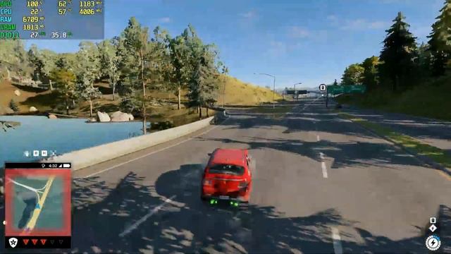 Watch Dogs 2 RX 550 - 1080p Low, смотреть онлайн