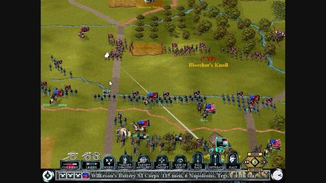 Let's Play Sid Meier's Gettysburg! - USA IV - Bloecher's Knoll: Tactical Withdrawal смотреть онлайн