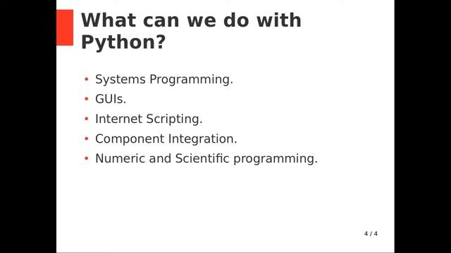 5. What can be done with python? смотреть онлайн