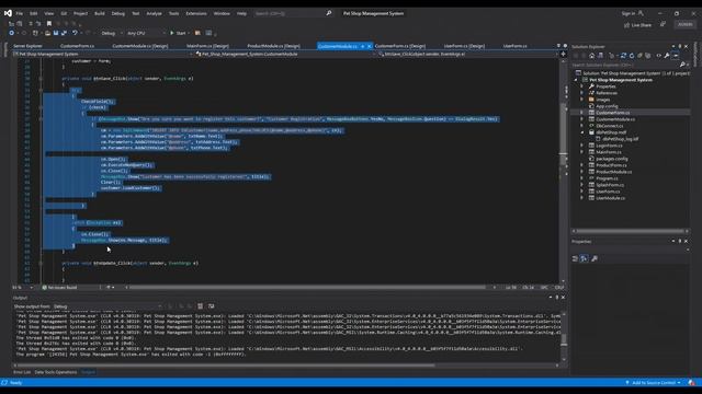 C# Full Project Tutorial Pet Shop Management System in single video(C#.Net and SQL Database Server) смотреть онлайн