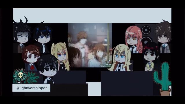 Characters react to each other || Season 02: Episode 03 (Misa) смотреть онлайн