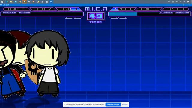 MUGEN Gorkem Baran Vs His Evil Self(Gorkem Baran's Request)
