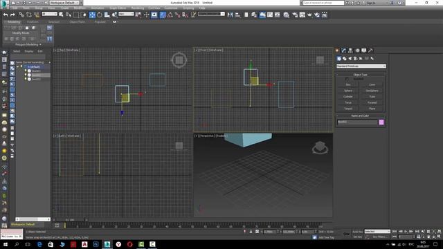 3D max(Привязки) Что такое Snaps Toggle 2D, 2.5D, 3D и в чем их отличие. смотреть онлайн