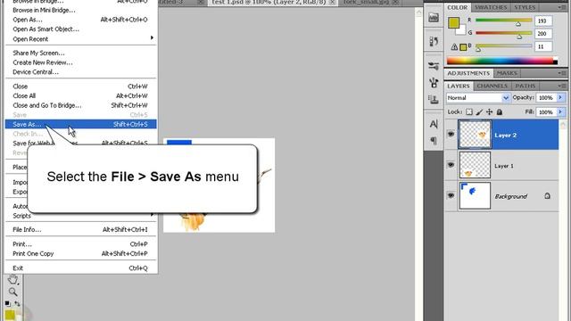 Learning Photoshop - Part 10 Saving Images смотреть онлайн