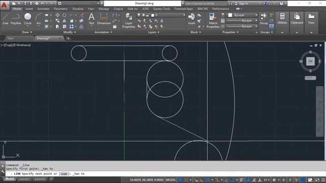 AutoCAD 2016 2D - Exercise 14 смотреть онлайн