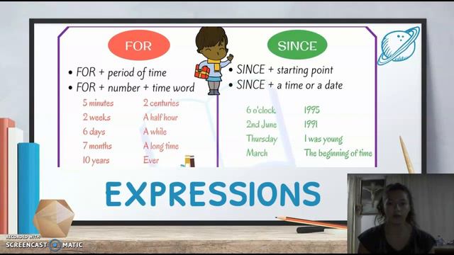 For and Since with Present Perfect смотреть онлайн