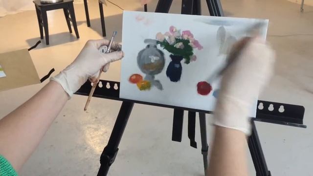 Мастер-класс. Натюрморт. Москва. 2017 смотреть онлайн