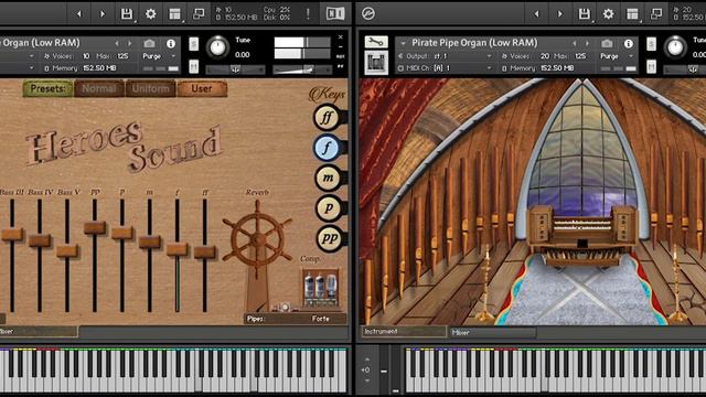 Pirate Pipe Organ Kontakt VST - Adagio in G Minor (Albinoni) смотреть онлайн
