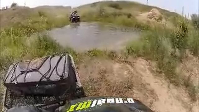 Квадроциклы Казахстан. ATVClub.kz - Покатушки 08.07.2012. Two Polaris Sportsman Touring 850 смотреть онлайн