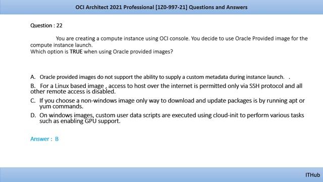 OCI Architect 2021 Professional 1Z0 997 21 Latest New Real Exam Questions and Answers смотреть онлайн
