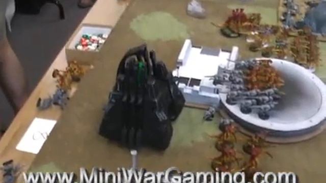 (Our first ever battle report) Tyranid vs Necron Warhammer 40K Battle Report Part 1 смотреть онлайн