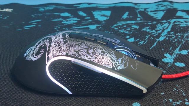 Видео с демонстрацией работы подсветки компьютерной мыши Defender Venom GM 640L смотреть онлайн