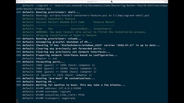 Mastering Docker | 7. Moving from Linux to Windows Containers смотреть онлайн