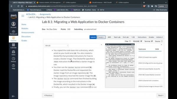 [ACD] Lab 8.1 Migrating a Web Application to Docker Container