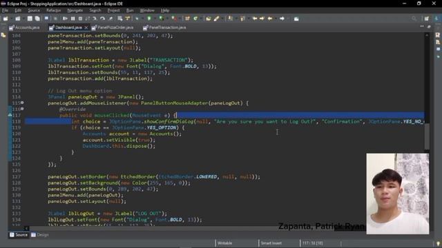 Create an Application using Java Swing смотреть онлайн